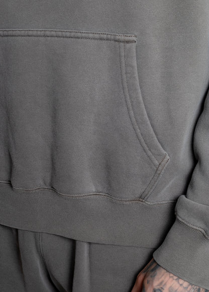 FADED GREY HOODIE