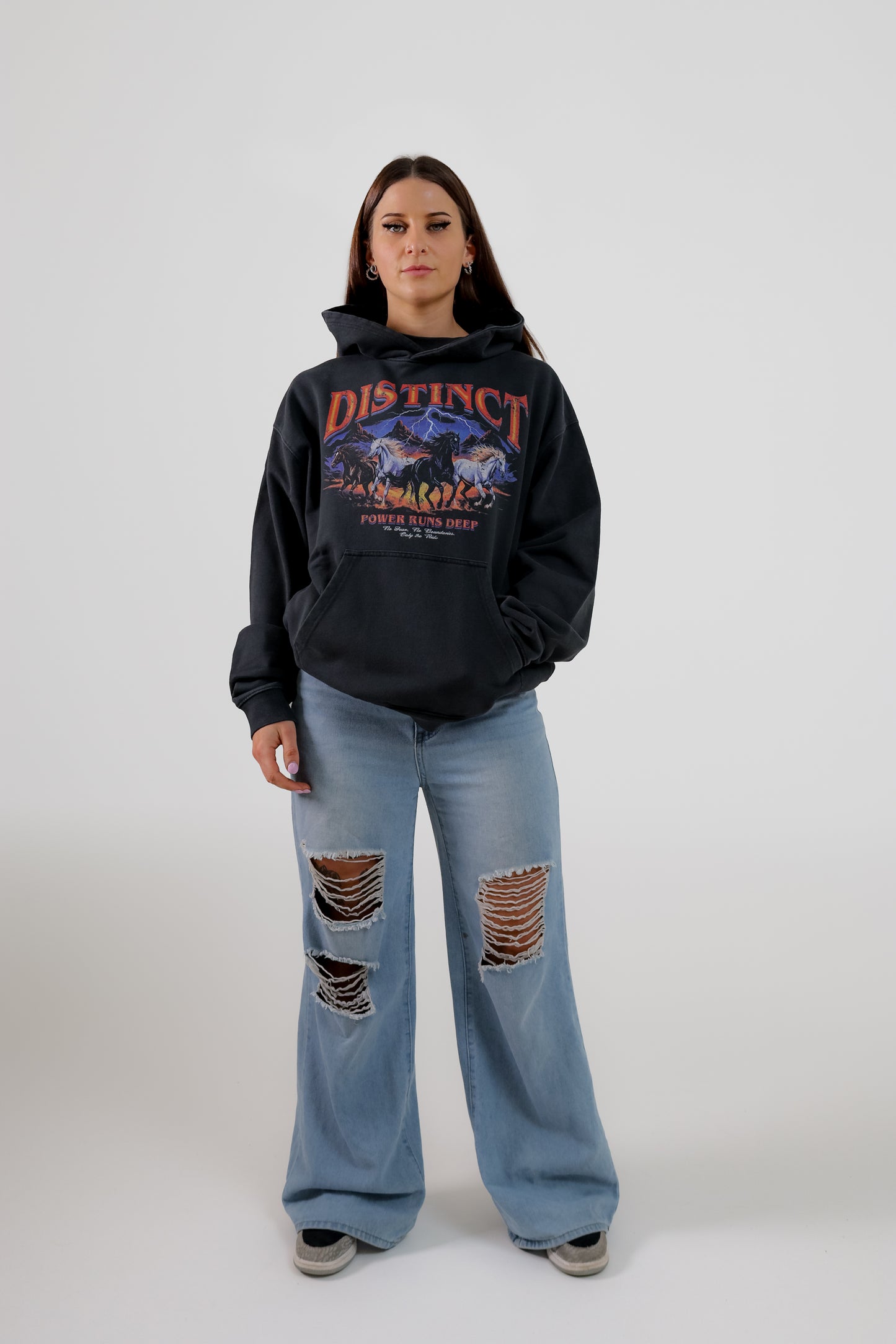 POWER RUNS DEEP HOODIE