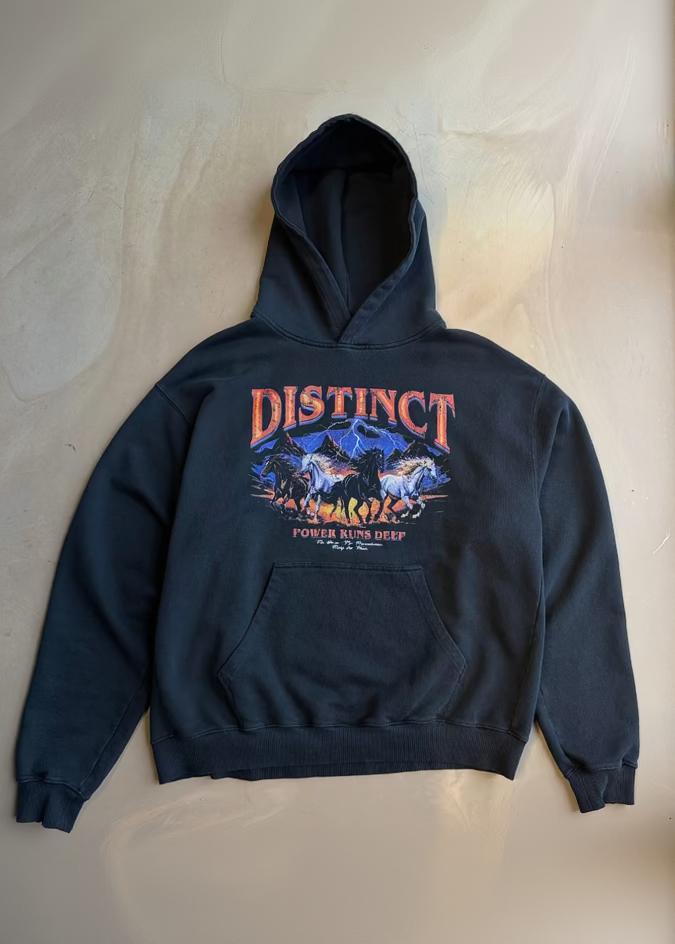 POWER RUNS DEEP HOODIE