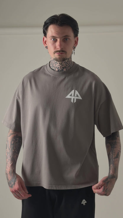 MONOGRAM PIGMENT GREY T-SHIRT