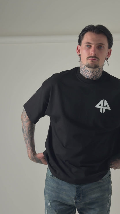 MONOGRAM BLACK T-SHIRT